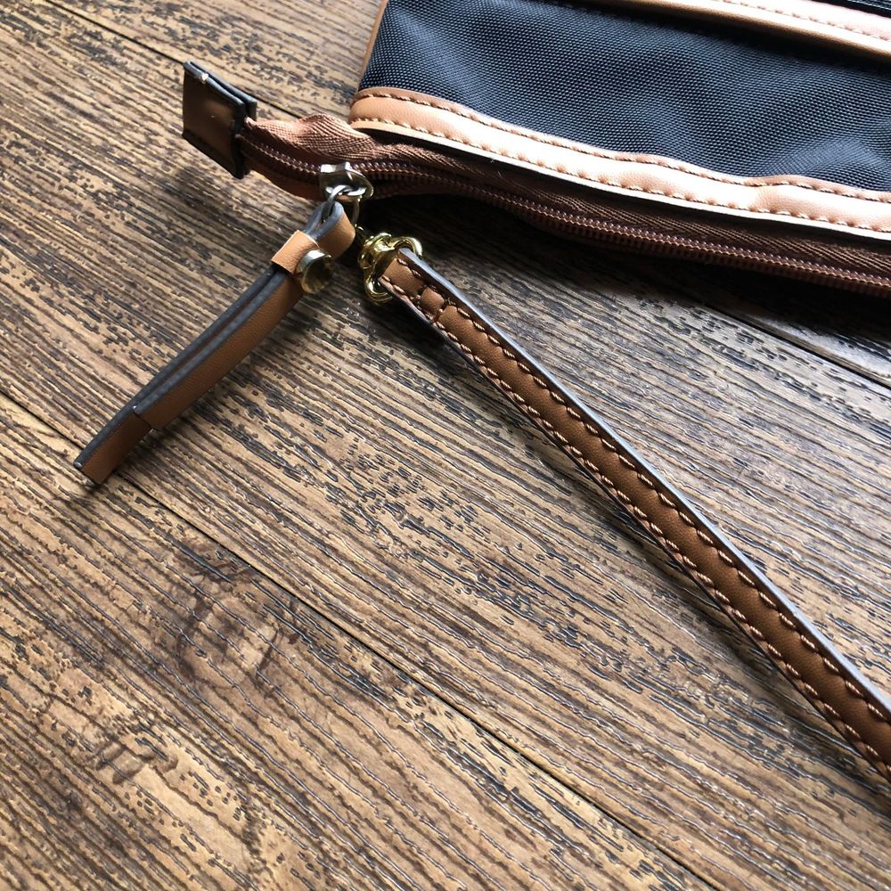 Brown & Black Basic Everyday Clutch - image 6